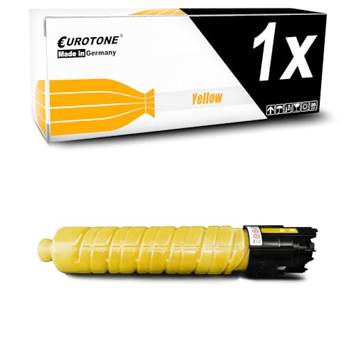 Toner Ricoh Aficio SPC430 jaune compatible Eurotone 821075 pour imprimante laser de bureau