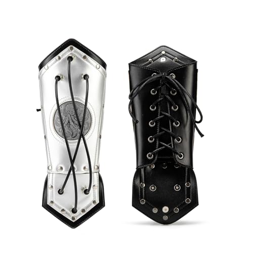 Steampunk Adjustable Wrist Cuff Armor 1pc Steam Tube Design, Unisex Gothic Arm Guard for Cosplay & Daily Fashion (Silver)(A single)