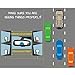 ReYee Mirror Glass fit for Volkswagen VW Beetle Jetta Passat Passenger Right Side Mirror Glass RH No Backing Plate Convex Including Adhesive