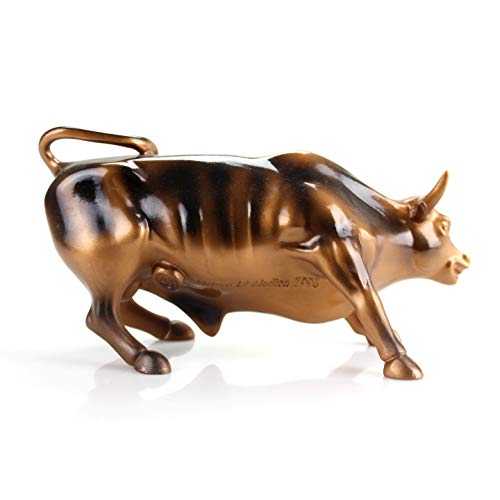 Torkia - Official Licensed Bronze Wall Street Bull Stock Market Nyc Figurine Statue (X-Large) #TOP4