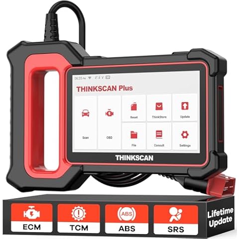THINKCAR OBD2 Scanner, ABS,SRS,ECM,TCM System Car OBD II Diagnostic Scan Tool, 94 Vehicle Brands Code Reader, FCA AutoAuth, Wireless Update Cover