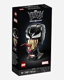 LEGO Marvel Venom, Maschera del Nemico del Supereroe Spider-Man, Set Fai da Te da Collezione, Modellino da Costruire per Adulti, Idee Regalo Uomo o Donna 76187 - 11