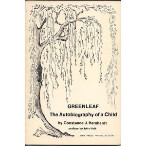 Paperback Greenleaf: The autobiography of a child Book
