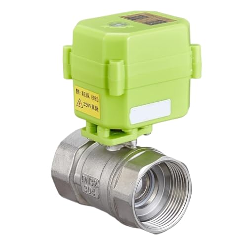 Vanne motorisée en acier inoxydable de haute précision DC9V-24V vanne de commande XY-04K
