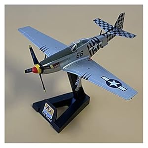 Jxyaqtsof P-51 Mustang Flugzeugmodell 1:72