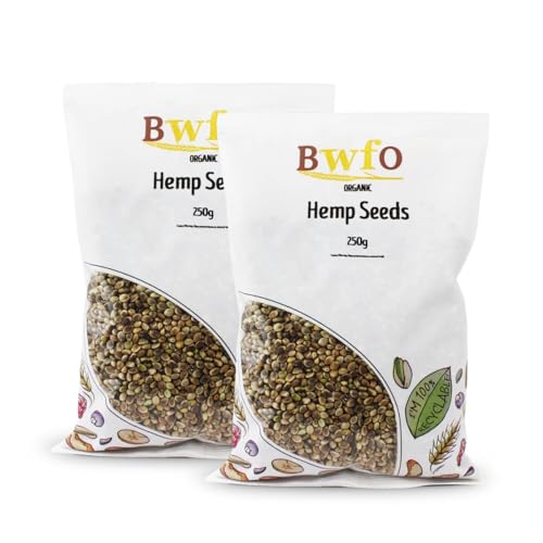 Organic Hemp Seeds 500g (BWFO)