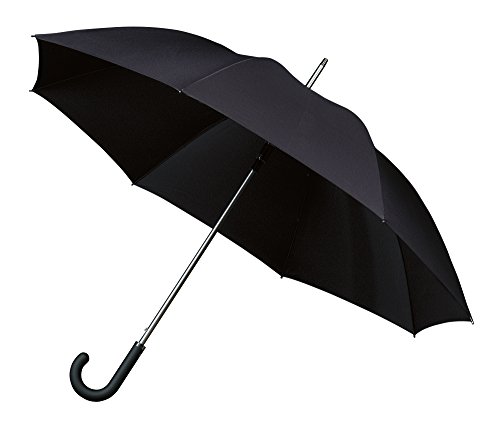 Grand parapluie long automatique résistant au vent Falcone à 8 baleines en fibre