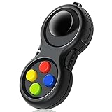 WTYCD The Original Fidget Retro: The Rubberized Classic Controller Game Pad Fidget Focus Toy with 8-Fidget Functions and Lanyard - Perfect for Relieving Stress (Colorful)