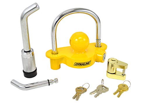 Towpro Universal Trailer Lock Kit Hitch Security & Anti-Theft - Keyed Not Alike - Adjustable Fit for 1-7/8” to 2-5/16” Inch Couplers by Towpro - Image 2