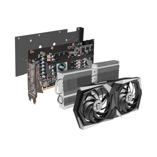 Image of RX 6700 XT Radeon Gaming X 12G Graphics Card - 12GB GDDR6 192-Bit Gaming GPU, Twin FROZR 8 Cooling, TORX Fan 4.0, PCIe Gen 4, HDMI 2.1, DisplayPort 1.4a, AMD RDNA 2 Graphics Card