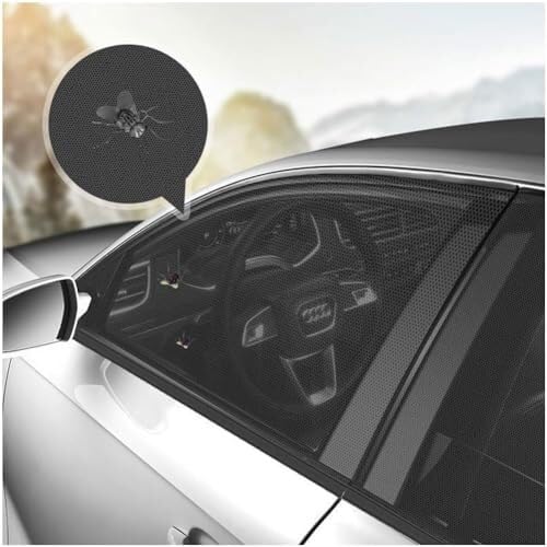 Tendine Parasole Auto Pezzi parasole per auto Per Kadjar 2015-2024, parasole per finestrini laterali anteriori e posteriori, zanzariera anti-UV accessori per auto Tenda parasole