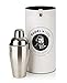 Buddy's Bar - Bar-Shaker "Classic", shaker o pojemności 500 ml, shaker do koktajli, bezpieczny do kontaktu z żywnością, można myć w zmywarce, w opakowaniu upominkowym, polerowana stal nierdzewna