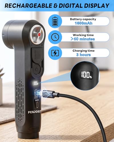 Bidé portátil recargable eléctrico para viaje con batería de 1600mAh, tanque de 2.5L, modos de rociado dual (chorro/ducha), bidé impermeable IPX6 personal para hogar y baño miniatura 6
