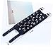 LIFKOME 2pcs Elegant Mens Bracelet Spikes Punk Decor for Leather Wristband Fashion Present