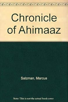 Hardcover Chronicle of Ahimaaz Book