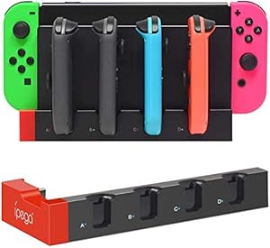 Gamedealer 4in1 Joy-Con Ladestation für Nintendo Switch