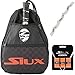 Bandolera Siux + Overgrip + Protector Transparente/para Hombre y Mujer/Transporta Tus Palas de Padel de Forma Comoda y Segura/para Nivel intermedio avanzado y Principiante (Rojo)