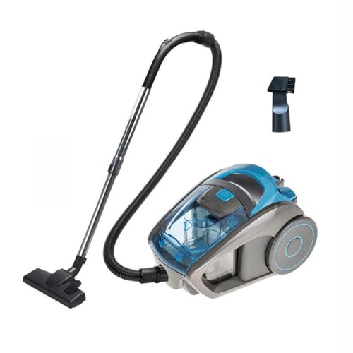 UKDUANWEI Aspiradora cilíndrica sin Bolsa, aspiradora ciclónica de 2500 W y Limpiador de alfombras de 1,5 L, aspiradora de Varilla de bajo Ruido para Pisos de Madera, alfombras, Pelo de Mascotas