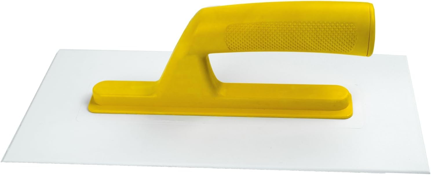 4er Set Profi Kunststoff-Reibebrett 280 x 140 mm (11 Zoll) – 3 mm ABS-Reibebretter für mineralischen Putz, Acrylputz und Strukturputz, Glättbrett mit ergonomischem Griff