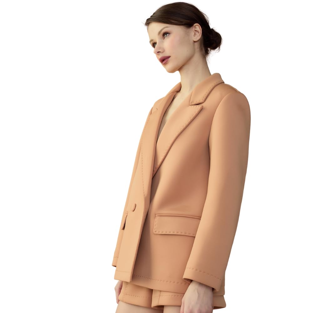 Amazon.com: Cynthia Rowley Bonded Pick Stitch Jacket (US