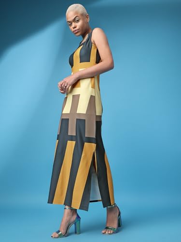 Image of PURVAJA Women's Bodycon Maxi Length Dress (Wini-106-110)