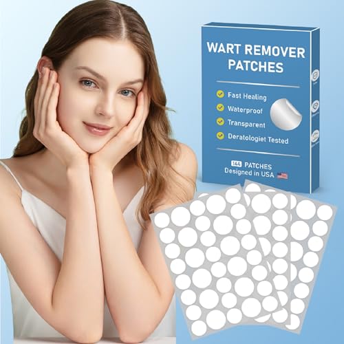 image for FEDOLOY Wart Remover Patches, Quick and Effective Hydrocolloid Waterpr