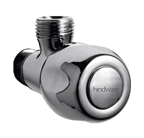 Image of Hindware F160013CP Plastic Health Faucet with PVC Flexible Tube and Wall Hook, Jet Spray for Toilet