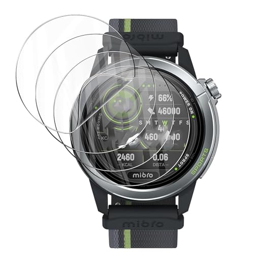 �y3������z For Mibro Watch GS Active2 �t�B���� Mibro Watch GS Active 2 �ی�t�B���� �yKibnco�zTPU�� �\�蒼���� �\�t�ȒP �X���[�X�^�b�` �C�A�Ȃ� �L�Y�C�� �����ߗ� �Ȗʂ�S�ʃJ�o�[ �Ή�