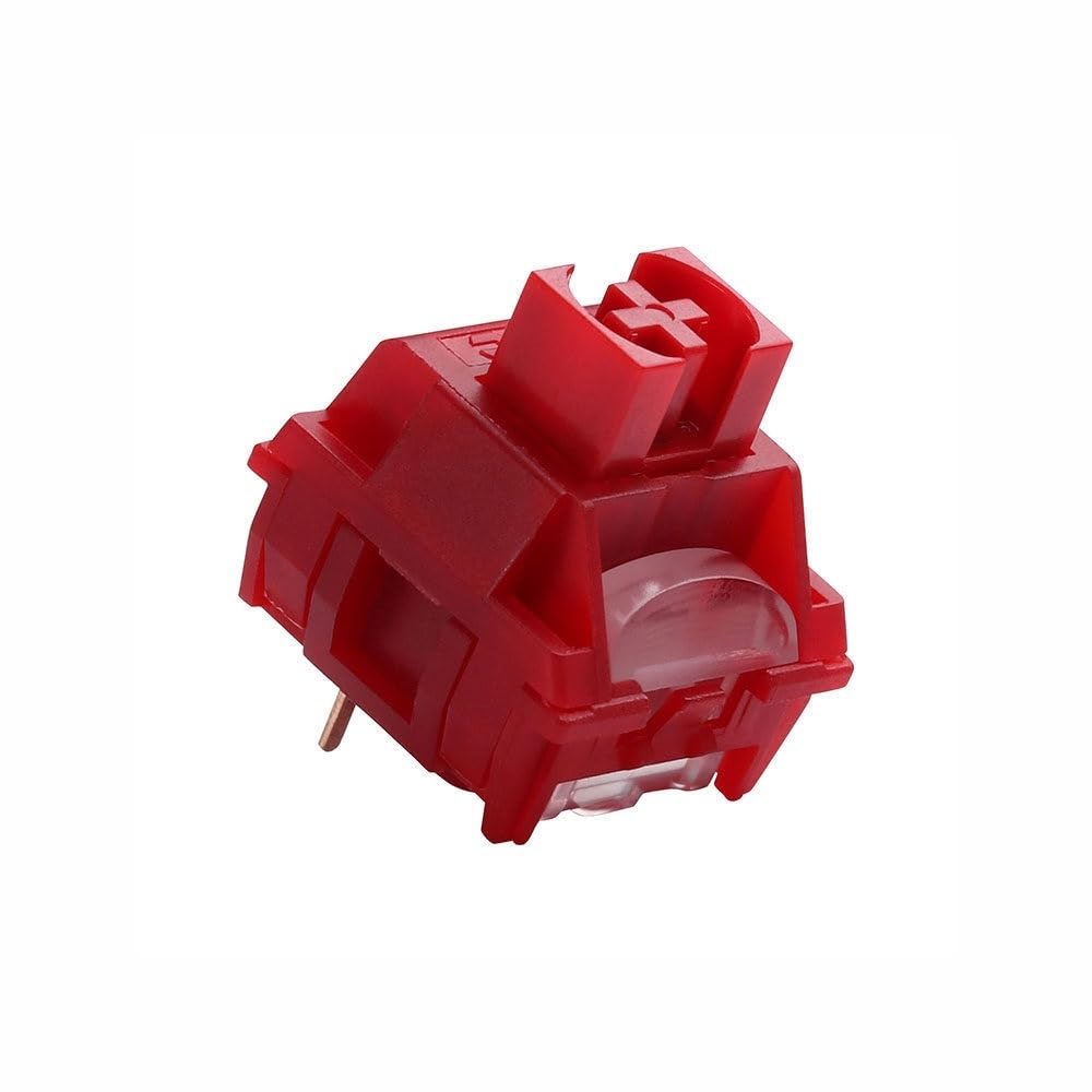 TTC Flame Red V2 Switch, Commutateur De Clavier Mécanique Pré-lubrifié Linéaire Crémeux(110PCS)