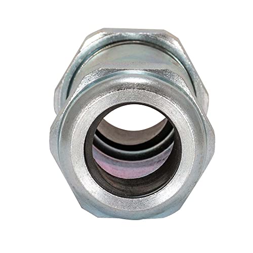 Image of Eastman 4-1 /8 Inch Long Pattern Compression Coupling, 3 /4 Inch IPS, Galvanized Steel, 20564