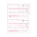 Blue Summit 1099 MISC Forms 2025 with Envelopes, 1099-MISC 4 Part Tax Forms Kit, 50 Vendor Kit of Laser Forms, Compatible with QuickBooks and Accounting Software, 50 Self Seal Envelopes Included