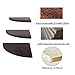 OROPY Wall Mount Solid Wood Floating Corner Shelves Set of 3, Rustic Wall Storage Display Shelf for Bedroom, Living Room, Kitchen, Office (11.4-9.8 -7.8 inches)