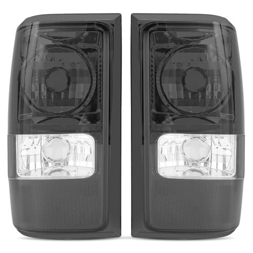 TangMiGe Tail Lights Compatible with Ford Ranger w/o STX Model 2001 2002 2003 2004 2005 2006 2007 2008 2009 2010 2011 1 Pair Rear Lights without bulbs (Dark Grey)
