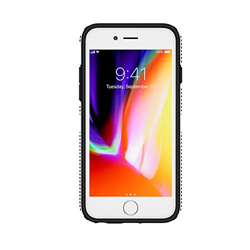 Speck Iphone Se 2020 Case - Drop Protection Case Fits Iphone 7 & Iphone 6 & Iphone 6S - Scratch Resistant & Slim With Extra Grip Case - White & Black Case Candyshell Grip #TOP4