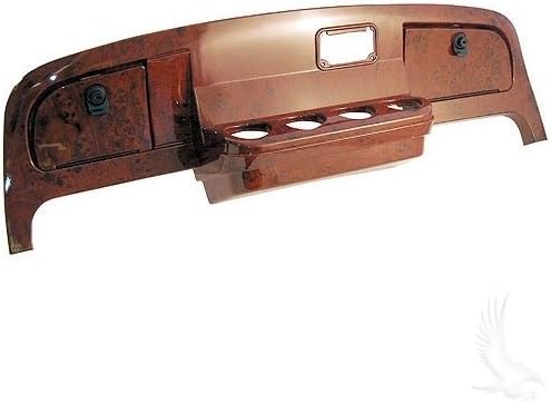 EZGO TXT Wood Grain Golf Cart Dash Kit for 1996-2013