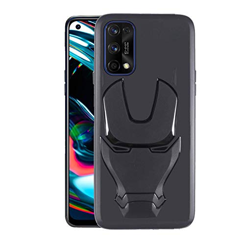 VIDO 3D Iron Man Avengers Back Case Cover | 360 Degree Protection | Shock Proof | Screen & Camera Protection | Soft Silicon Rubberised Back Cover for Realme 7 Pro (B08YQW52YQ) Amazon Price History, Amazon Price Tracker