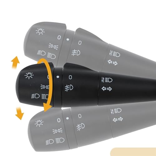 Commutateur clignotant pour Clio et Logan Stepway - Commodo levier de direction 255403601R