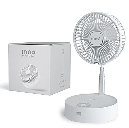 Inno Ventilador portátil con difusor, Abanico Ventiladores (blanco)