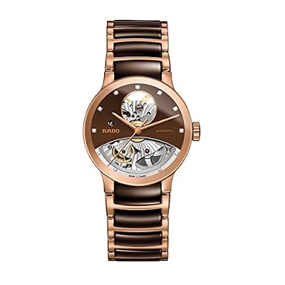 Rado Women's Centrix Diamond 33mm Steel Bracelet Automatic Watch R30248712