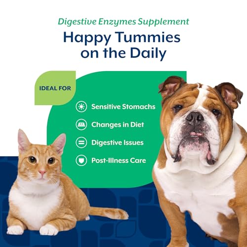Image of NaturVet Digestive Enzymes with Pre & Probiotic for Dogs & Cats- 1lb Powder