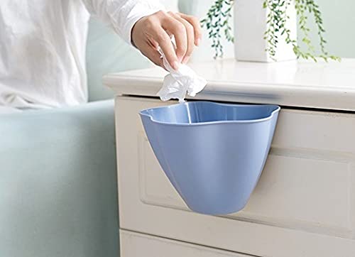 Muellery Hanging Kitchen Waste Bin Over-Cabinet Garbage Bowl Trash Can Collecting Food Scraps Blue Tpks79788Blue #TOP3