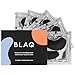 Activated Charcoal Eye Mask with HydroGel by BLAQ - Depuffing Eyes & Dark Circles Removing, Natural Hydrating and Anti Wrinkles Eye Patches