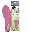 Passt sich der Fußform an Einlegesohle Sensati, Groesse 36, pink