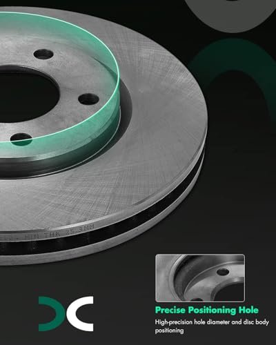 Image of SCITOO Front 11.06 inch Brake Pads and Rotors Kits Brakes Kits:53004;D857-7733 | Fit For Chrysler For Town & Country 2001-2007,For Dodge For Caravan /For Grand Caravan 2001-2007
