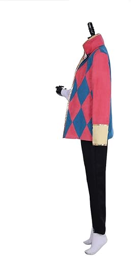 Miniatura 3 de Men's Anime Jacket Coat Cosplay Costume with Necklace Full Set