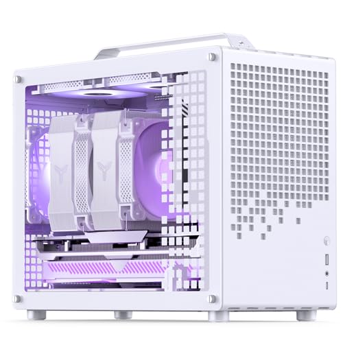 JONSBO/JONSPLUS Z20 White Micro-ATX Mini Tower Pc Case,with Detachable Carrying Handle, Mini Size, High-Performance Hardware Compatible, Support 240AIO, H160mm Cooler, White by Jonsbo - Image 7