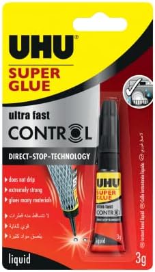 UHU Super Glue Ultra Fast Liquid Control 3g