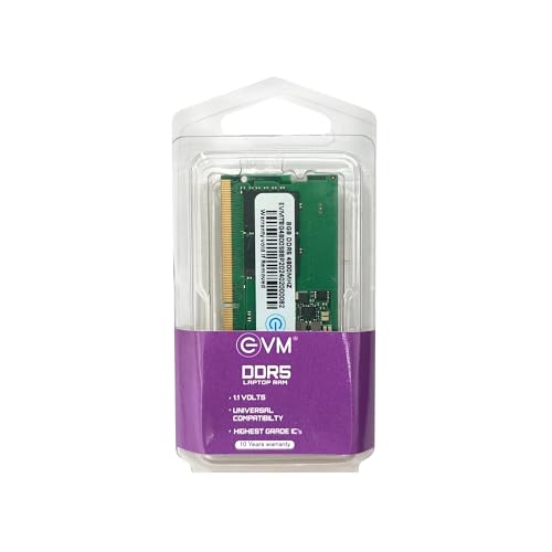 Image of EVM 8GB DDR5 4800MHz Laptop RAM with High Performance Memory Module-10 Years Warranty (EVMT8G4800S88P)