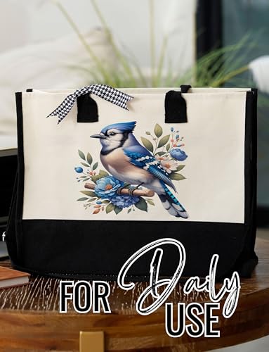 Set bolso tote y pouch con diseño floral para mujer miniatura 2