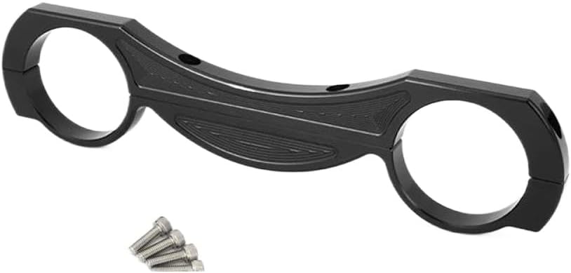 Motorcycle Front Fork Brace Bracket CNC Aluminum Compatible with DL650 V Strom 650 2004 2005 2006 2007 2008 2009 2010 2011 2012 2013 2014 2015 2016 2017 2018 2019 2020 2021